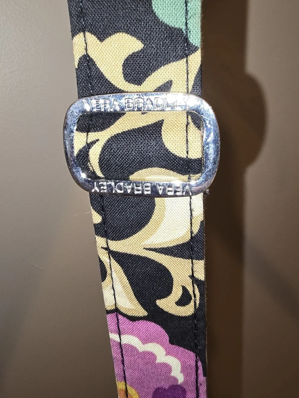 Vera Bradley Retired Suzani Hipster Crossbody Shoulder Bag.